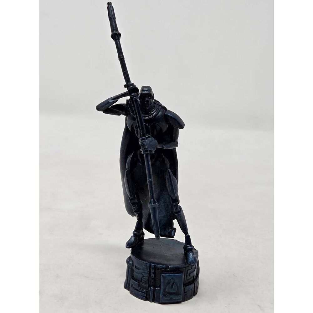STAR WARS 2005 SAGA EDITION CHESS SET REPLACEMENT BLACK MAGNA GUARD BISHOP